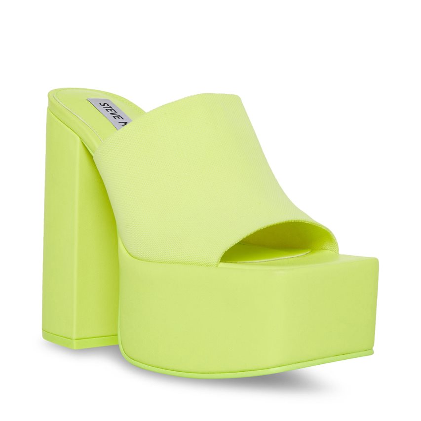 Mulas Steve Madden Tristyn Mujer Verde | ES OB1834